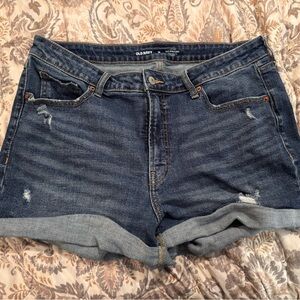 ⭐ 3 for $15 Old Navy Blue Jean Shorts Distressed Cut-Offs